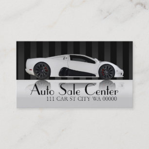 Cartão de Visita de Concessionária de Automóveis O