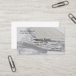 Cartão de visita de Consolidação de Dívida