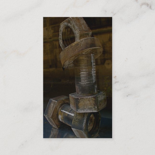 Cartão de visita de construção (Frente)