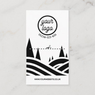 Cartão de visita de Corte de Árvore