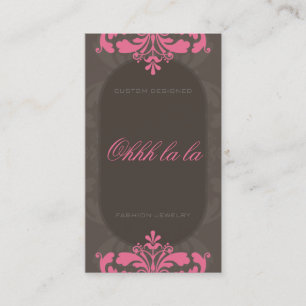 CARTÃO DE VISITA de COUTURE :: couture flourar 1BP