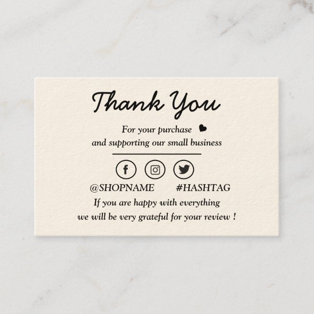 Cartão de visita de Creme Moderno e Ouro (Frente)