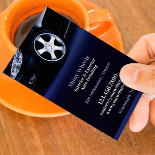 Cartão de visita de definição automática