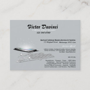 Cartão de visita de Desbloqueio/Reparo/Manutenção 