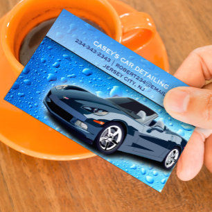 Cartão de visita de Descarte Automático de Água