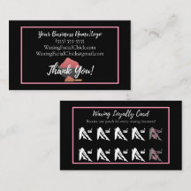 Cartão de visita de Desconto de Fidelidade de Empu