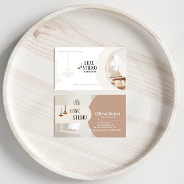 Cartão de visita de Design Interior