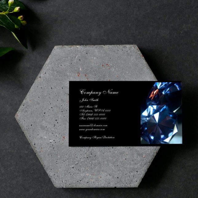 Cartão de visita de diamantes (Diamonds Business Card)