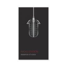 Cartão de visita de difusão