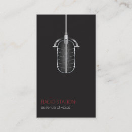 Cartão de visita de difusão