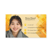 Cartão de Visita de Diretor Administrativo