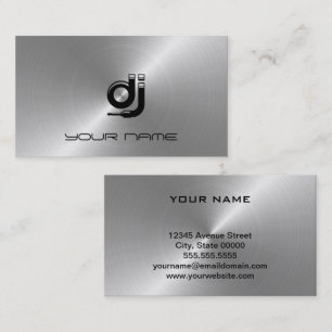 Cartão de Visita de DJ