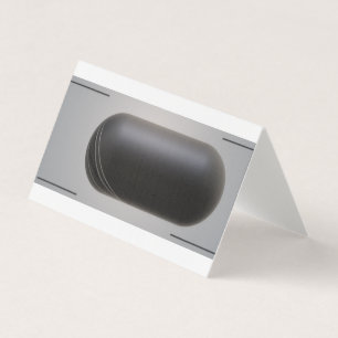 Cartão de visita de Dobragem de Dobragem Horizonta