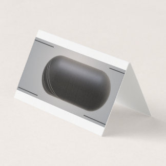 Cartão de visita de Dobragem de Dobragem Horizonta