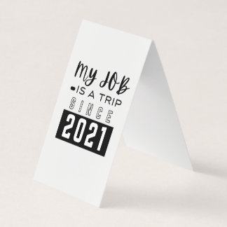 Cartão de visita de Dobramento Vertical Personaliz