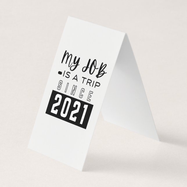 Cartão de visita de Dobramento Vertical Personaliz (Frente)