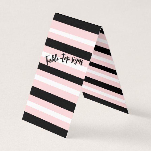 Cartão de visita de Dobramento Vertical Personaliz (Frente)