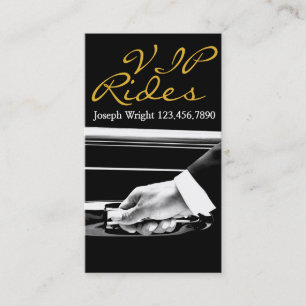 Cartão de visita de Driver dos Serviços de Autom