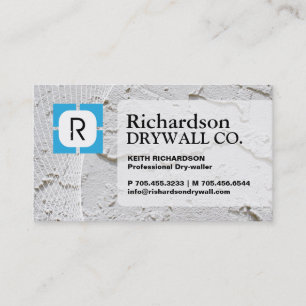 CARTÃO DE VISITA DE DRYWALL EMPRESA