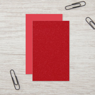 Cartão de visita de Duo Vermelho Tomate, Matte - P
