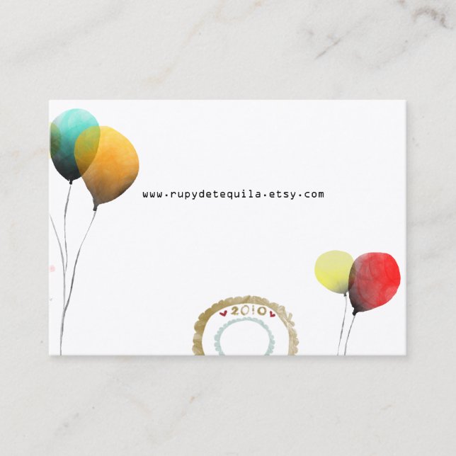 cartão de visita de edição limitada do concurso de (Frente)