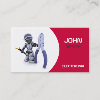 Cartão de visita de Electrican