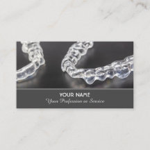 Cartão de visita de Elegante para peritos dentário