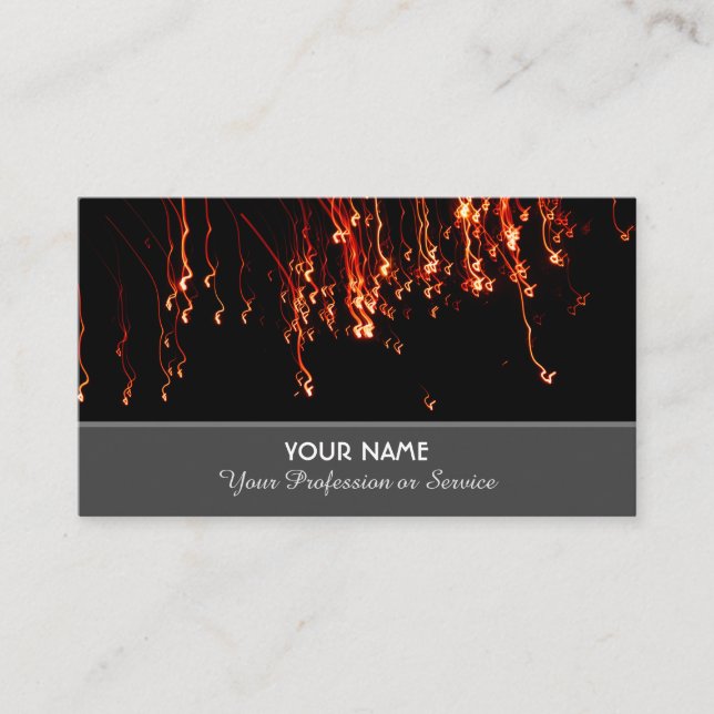 Cartão de visita de Elegante para serviços espuman (Frente)