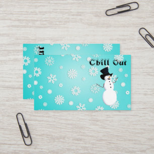 Cartão de visita de Enchimento