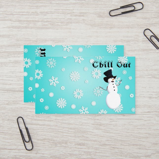 Cartão de visita de Enchimento (Frente/Verso In Situ)