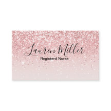 Cartão de visita de Enfermeiro Registrado com Lite