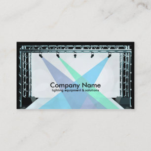 Cartão de visita de Equipamentos e soluções de