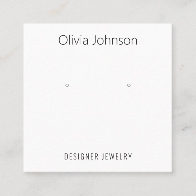 Cartão de visita de exibição de escurecimento mini (Frente)