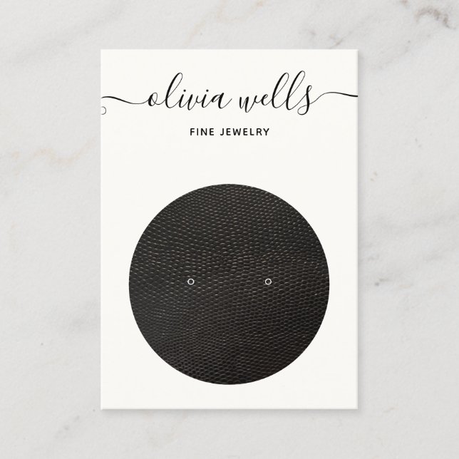 Cartão de visita de Exibição de Leitura Branca Pre (Frente)