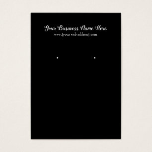 Cartão de visita de Exibição Personalizada de O