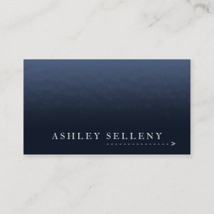 Cartão de visita de faca de paleta simples