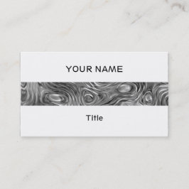 Cartão de visita de faixa branca de impressão Molt