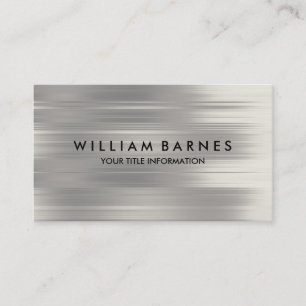Cartão de visita de faixa de cinza