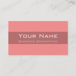 Cartão de visita de faixas mínimas