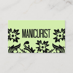 Cartão de visita de Flor Manicurista