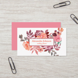 Cartão de visita de Folha Dourada de Folha de Folh