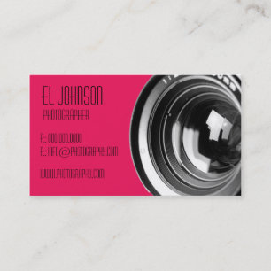 Cartão de visita de fotografia básica (Petal Ros