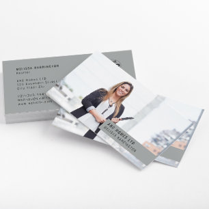 Cartão de visita de Fotografia Marca personaliza