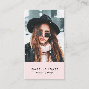 Cartão de visita de Fotos do Cantor de Cantores