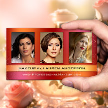 Cartão de Visita de Fotos Personalizadas Glam Port