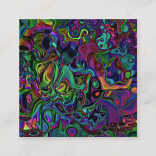 Cartão de visita de fusão do cérebro