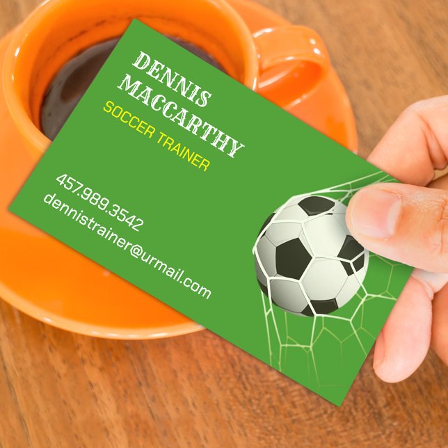 Cartão de visita de futebol Futball (Criador carregado)