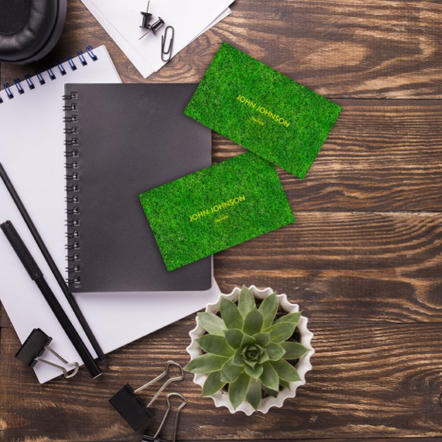 Cartão de visita de Golfe Moderno e Minimalista (Minimalistic Modern Trainer Golf Business Card )