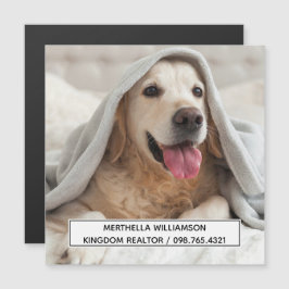 Cartão de visita de Imagem Personalizada de Foto d