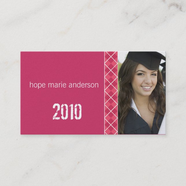 Cartão de visita de Imagens do Mais velho Argyle (Frente)